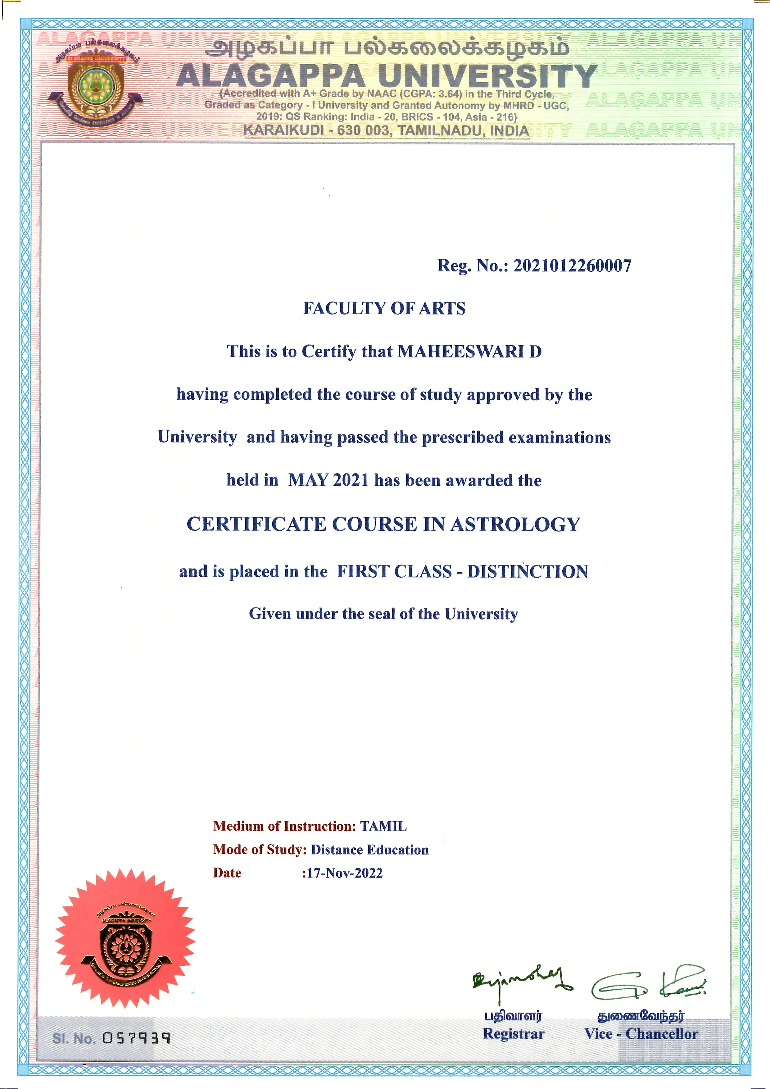 Certificate 6