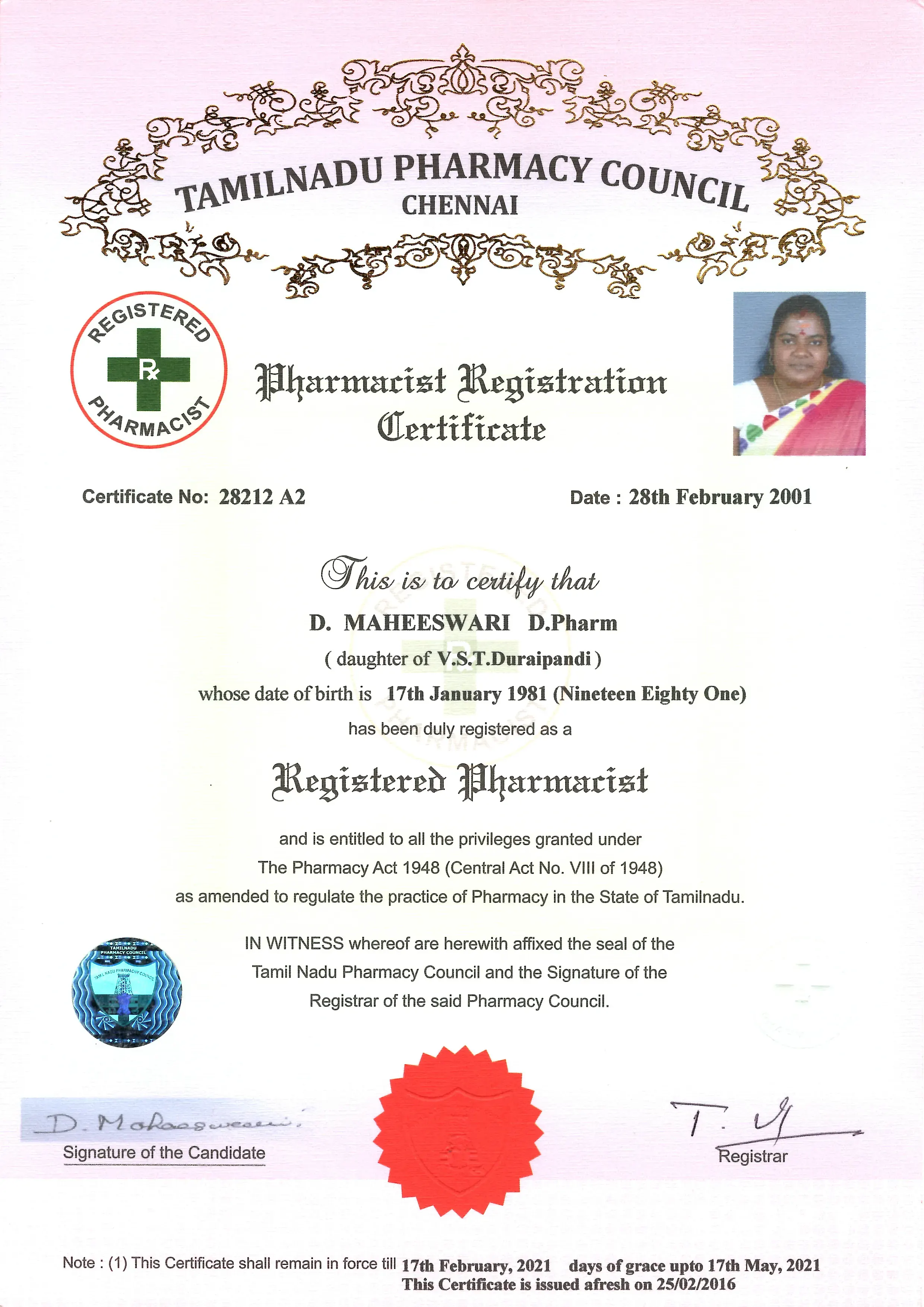 Certificate 9