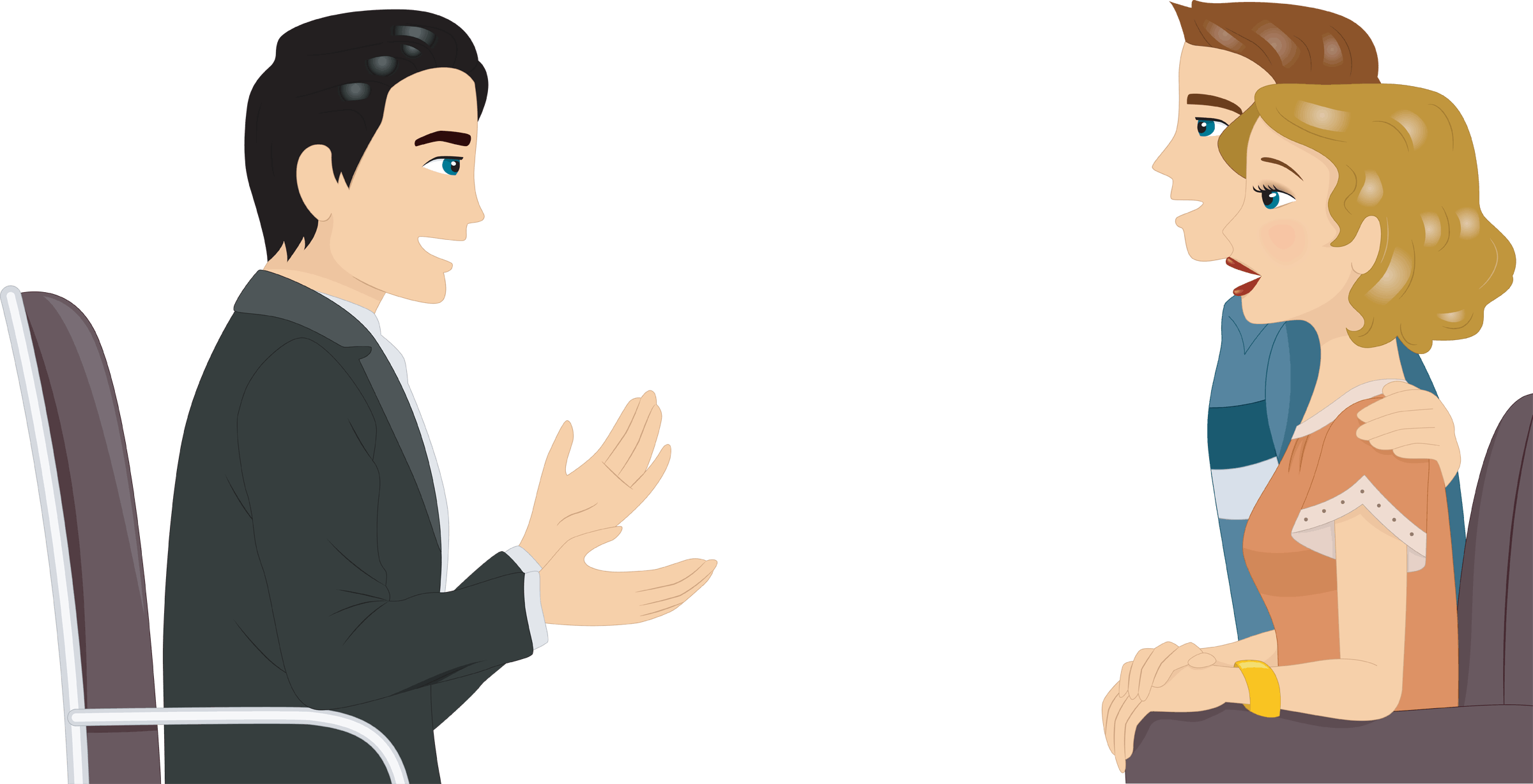 Family counselling illustration